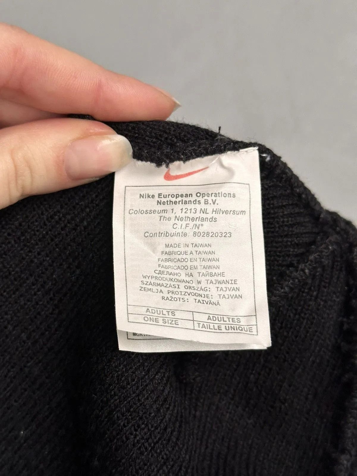 Goretex Nike White Beanie Streetwear Y2K Outdoor Arcteryx Style Size ONE SIZE - 5 Thumbnail
