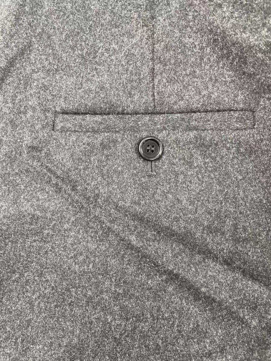 Celine CELINE Flannel grey origami slacks Size 25" / US 0 / IT 36 - 12 Thumbnail