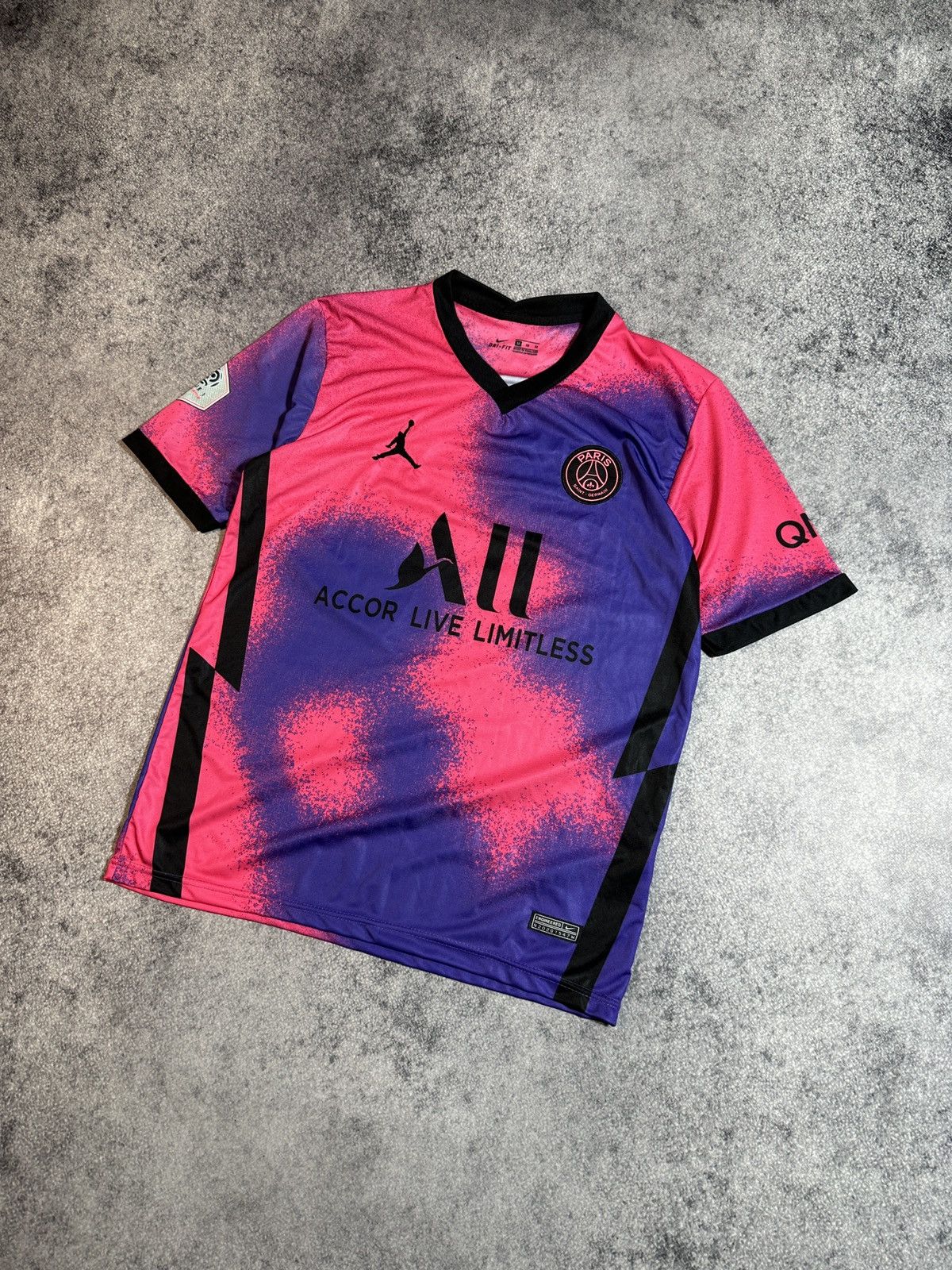 Other Jordan PSG Messi Soccer Jersey Blokecore Style Rare USA S Size US S / EU 44-46 / 1 - 1 Thumbnail