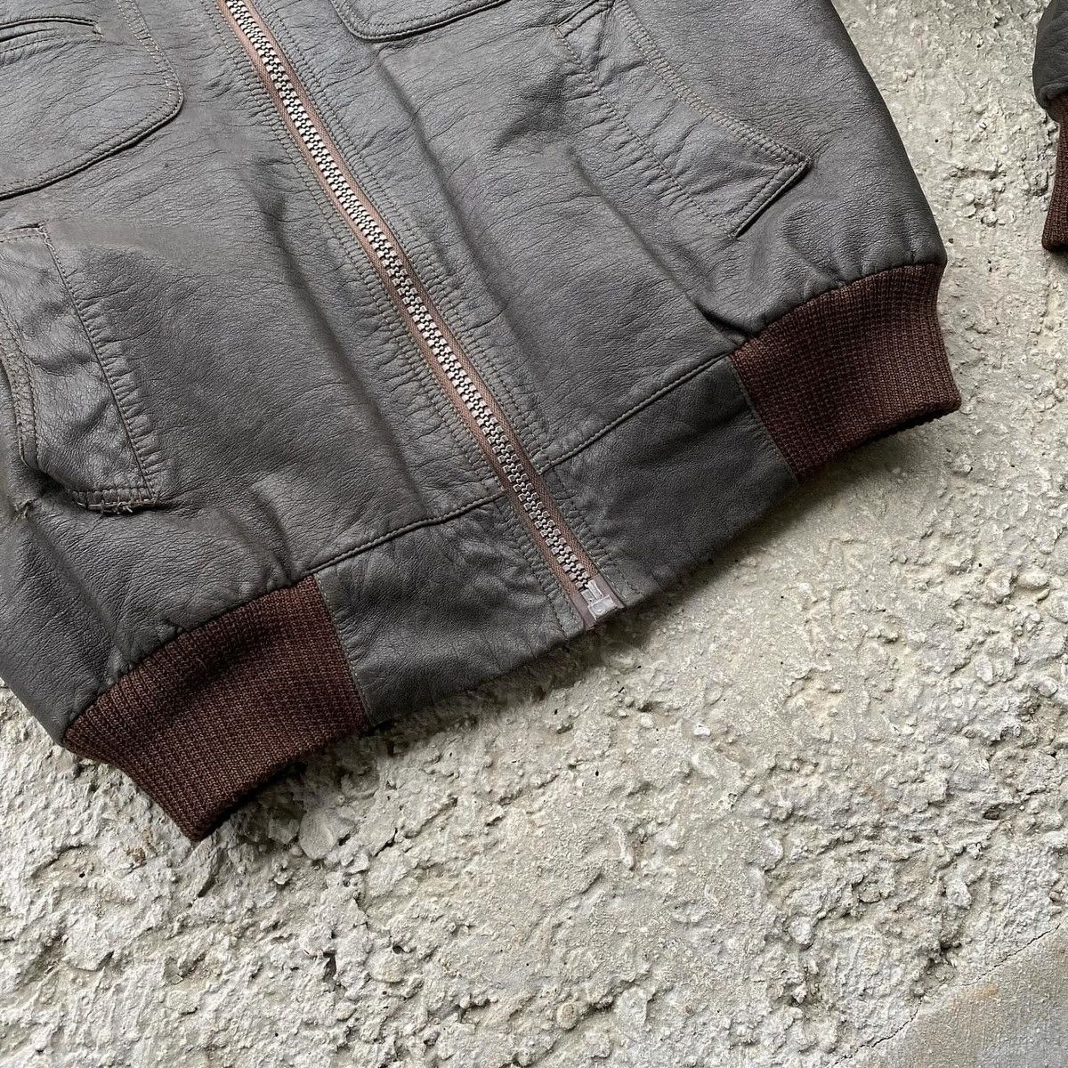 Japanese Brand × Leather Vintage Leather Jacket Size US M / EU 48-50 / 2 - 12 Thumbnail