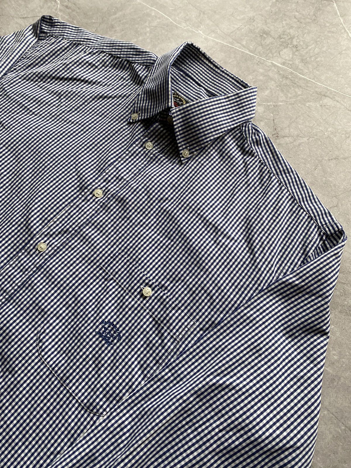 Paul & Shark Paul & Shark Yachting Geometric Shirt Button Made in Italy Size US XL / EU 56 / 4 - 4 Thumbnail