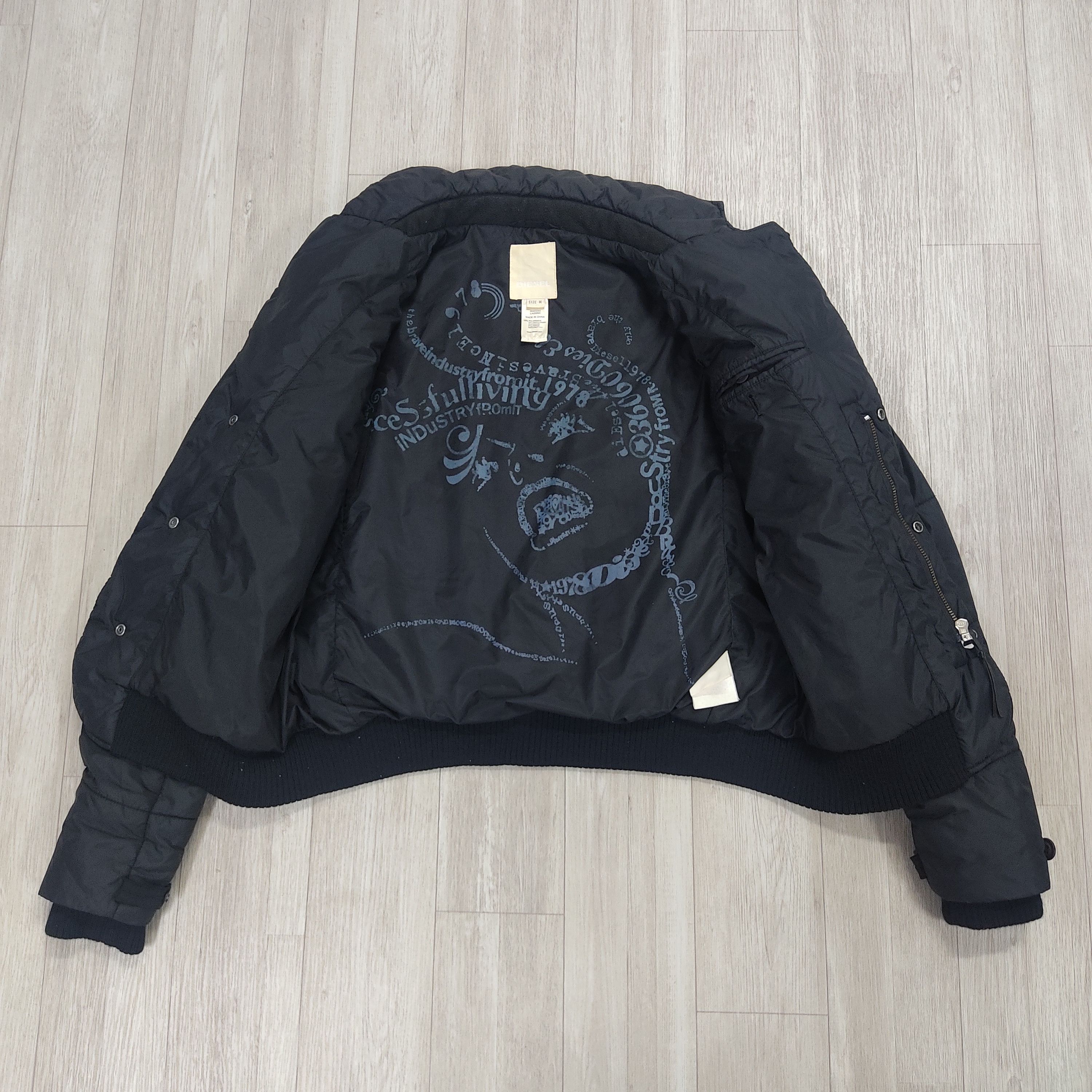 Beauty Beast DIESEL Molvena 36060 Light Puffer Jacket Size US S / EU 44-46 / 1 - 11 Thumbnail