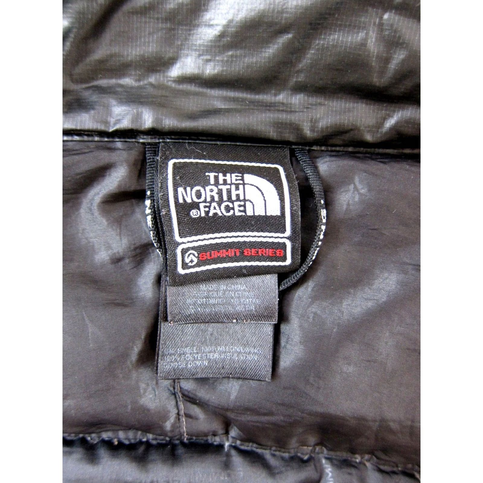 The North Face The North Face Black Dark Grey Nylon Quilted Puffer Pertex Jacket Men L Size US L / EU 52-54 / 3 - 3 Thumbnail