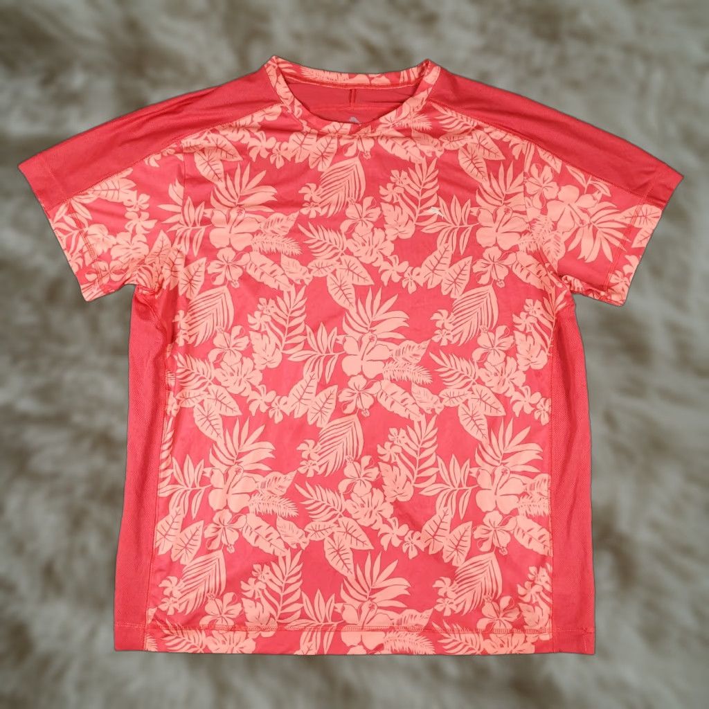 Tommy Bahama Tommy Bahama T-Shirt Mens Large Pink Polyester Short Sleeve Logo Adult Size US L / EU 52-54 / 3 - 1 Thumbnail