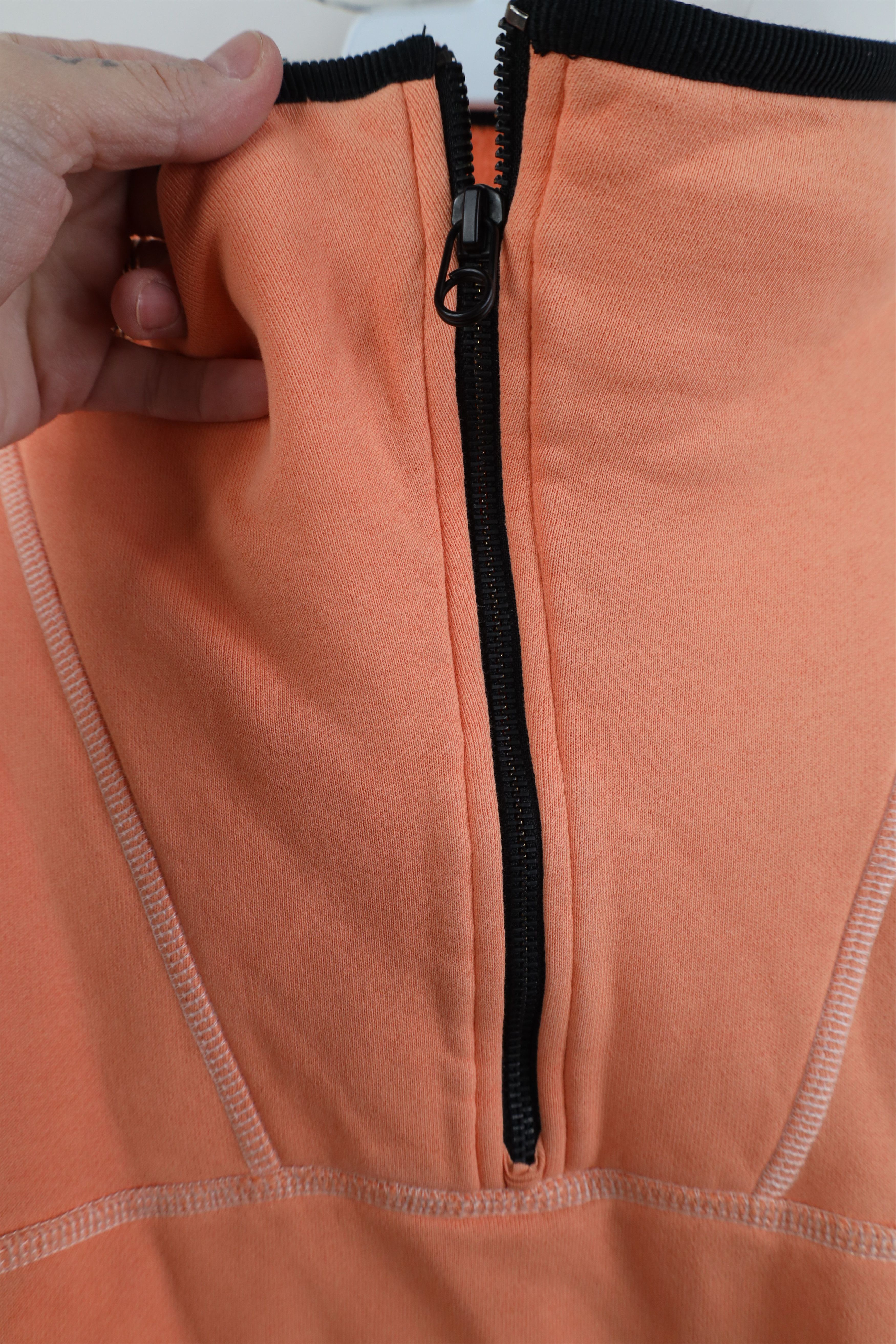 Rag & Bone rag & bone Lined Cropped Fit Half Zip Pullover Sweatshirt Size US M / EU 48-50 / 2 - 7 Thumbnail