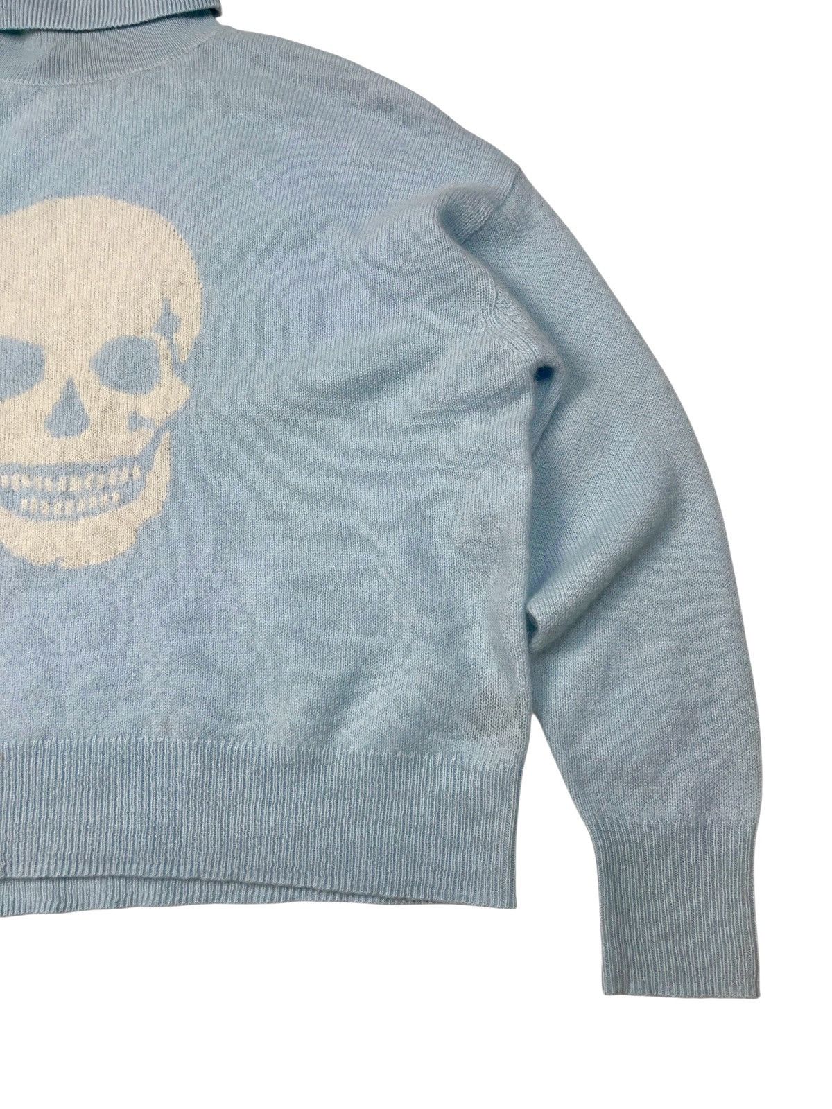 Other Skull Cashmere Asymmetrical Oversized Sweater Avant Garde Size XS / US 0-2 / IT 36-38 - 3 Thumbnail