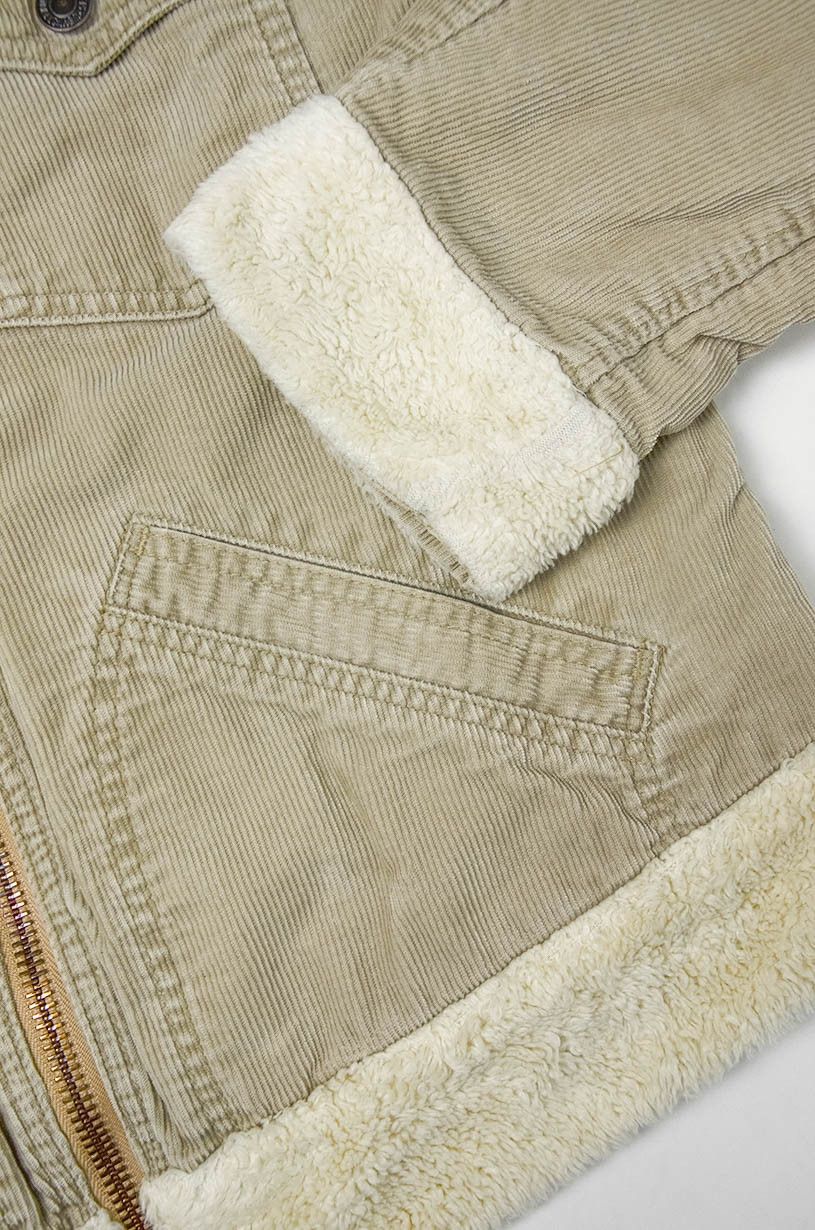 Levi's Levi’s Sherpa Cord Jacket Beige - Size L Size S / US 4 / IT 40 - 4 Thumbnail
