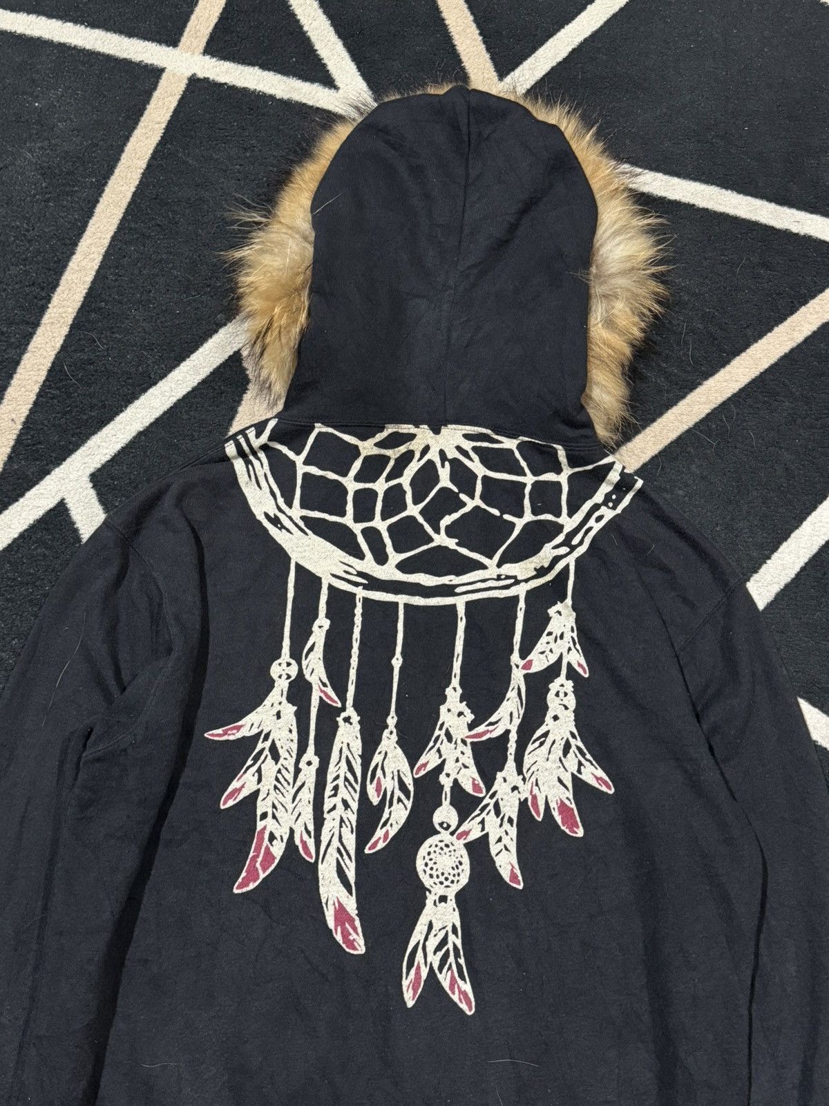 Hysteric Glamour FUR HOODIE ARCHIVE EDWIN LGB JAPANESE STYLED Size US M / EU 48-50 / 2 - 4 Thumbnail