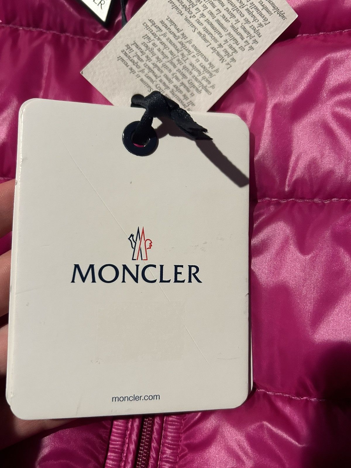 Moncler Pink Moncler Acorus Padded Jacket Size US L / EU 52-54 / 3 - 4 Thumbnail