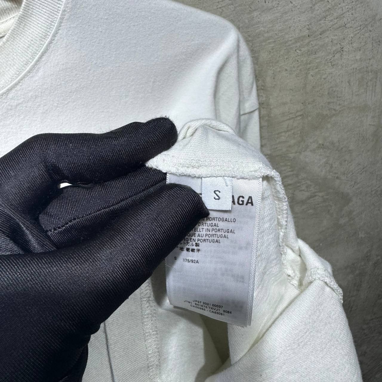 Balenciaga Balenciaga Campaign Embroidered tee Size US L / EU 52-54 / 3 - 9 Thumbnail