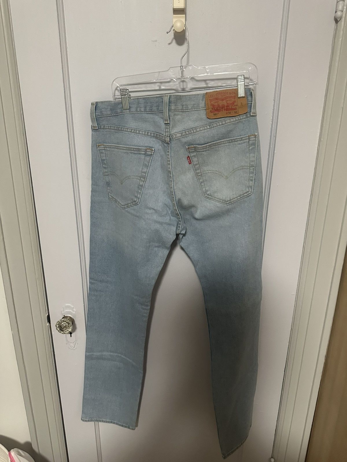 Levi's Levis 501 Denim Jeans 32x32 Size US 32 / EU 48 - 2 Thumbnail