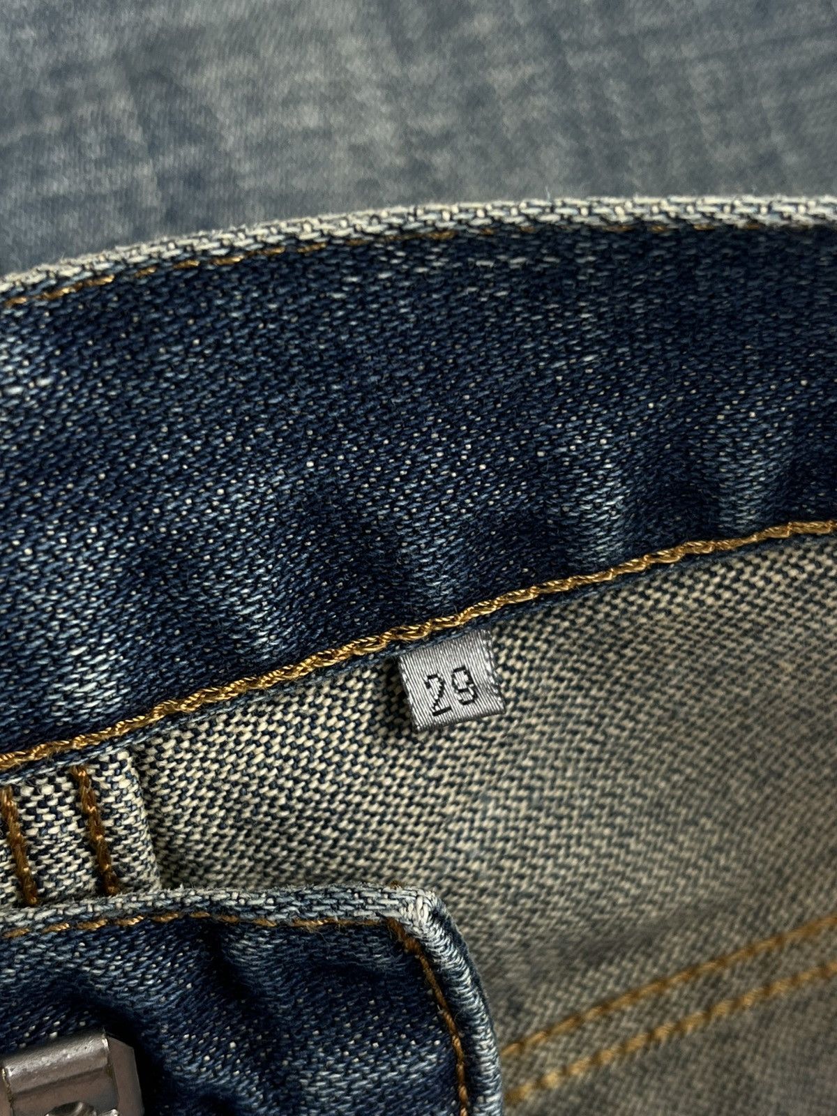Dior × Hedi Slimane SS07 Dior Homme Hedi Slimane Sky Faded Jake Denim Jeans Size US 29 - 9 Thumbnail