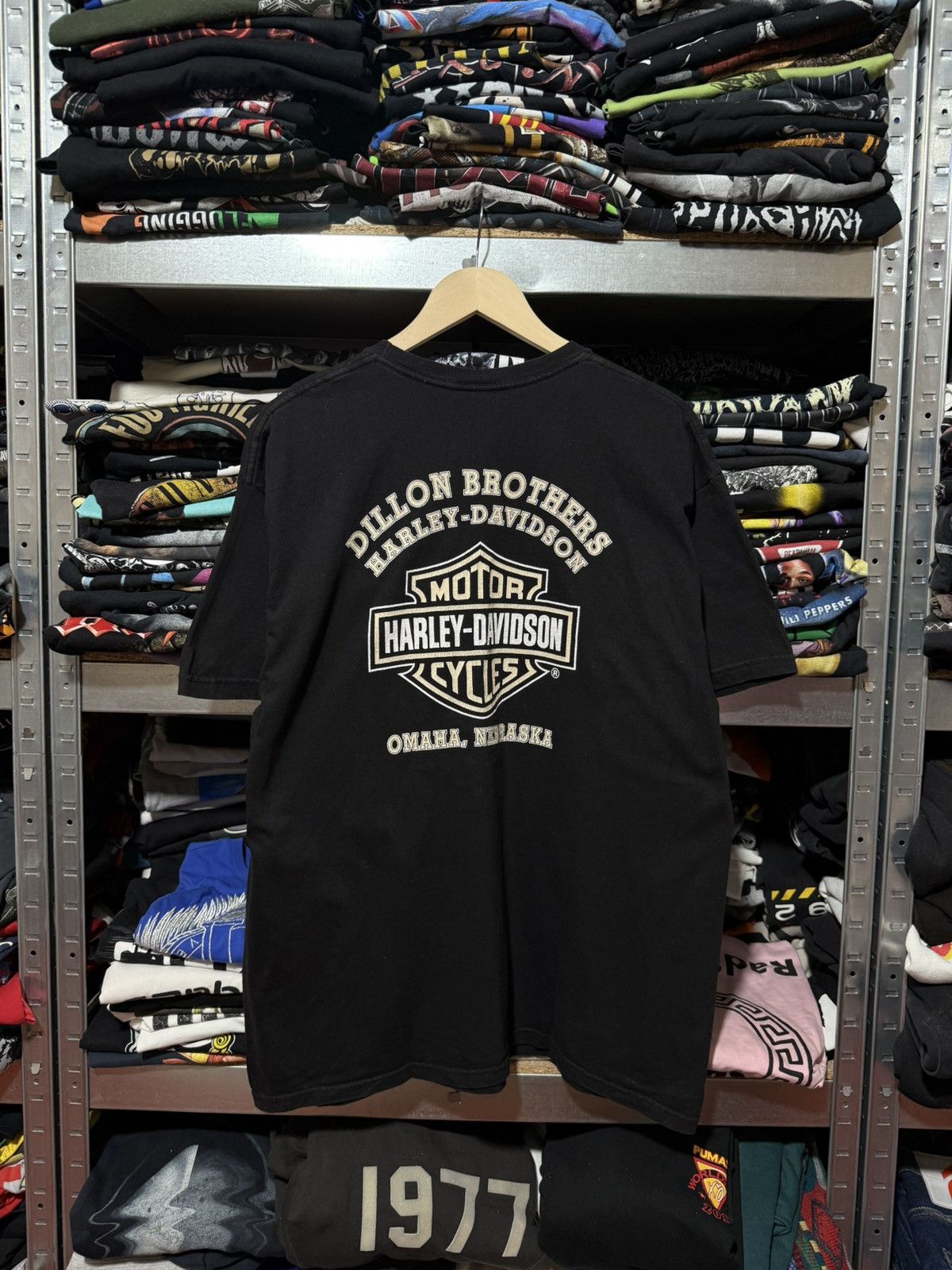 Harley Davidson Vintage 2006 Harley Davidson Dillon Brothers Retro T-Shirt Size US XL / EU 56 / 4 - 2 Thumbnail