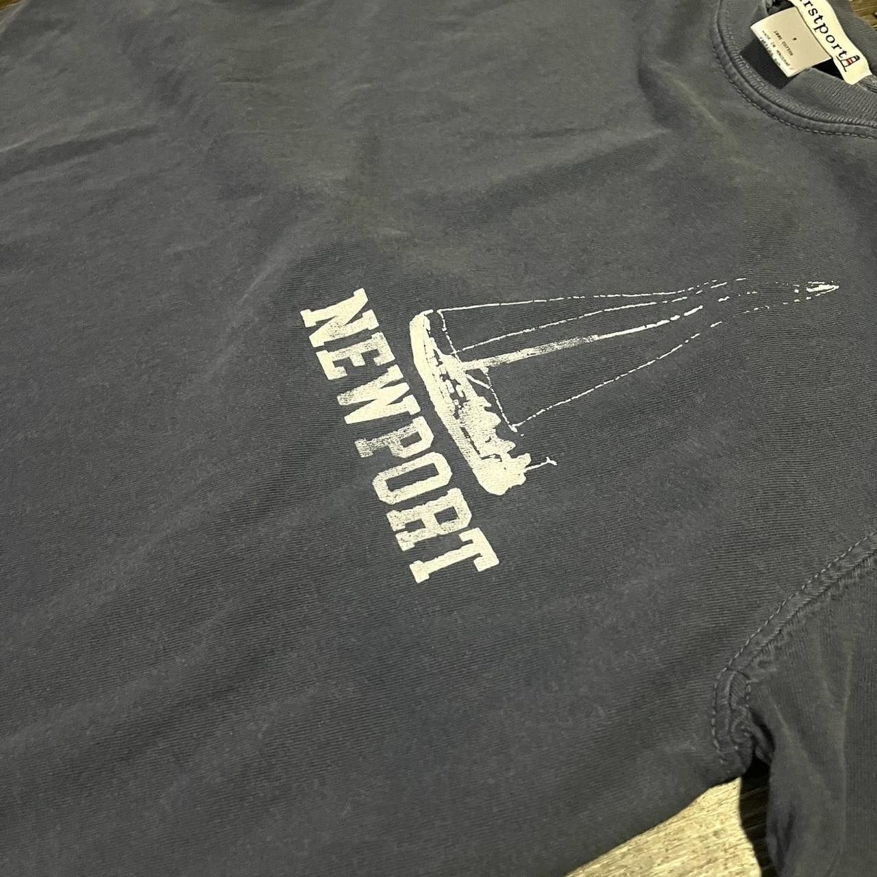 Vintage [Retail: $45] FirstPort "Newport Marine" Shirt Size US S / EU 44-46 / 1 - 3 Thumbnail
