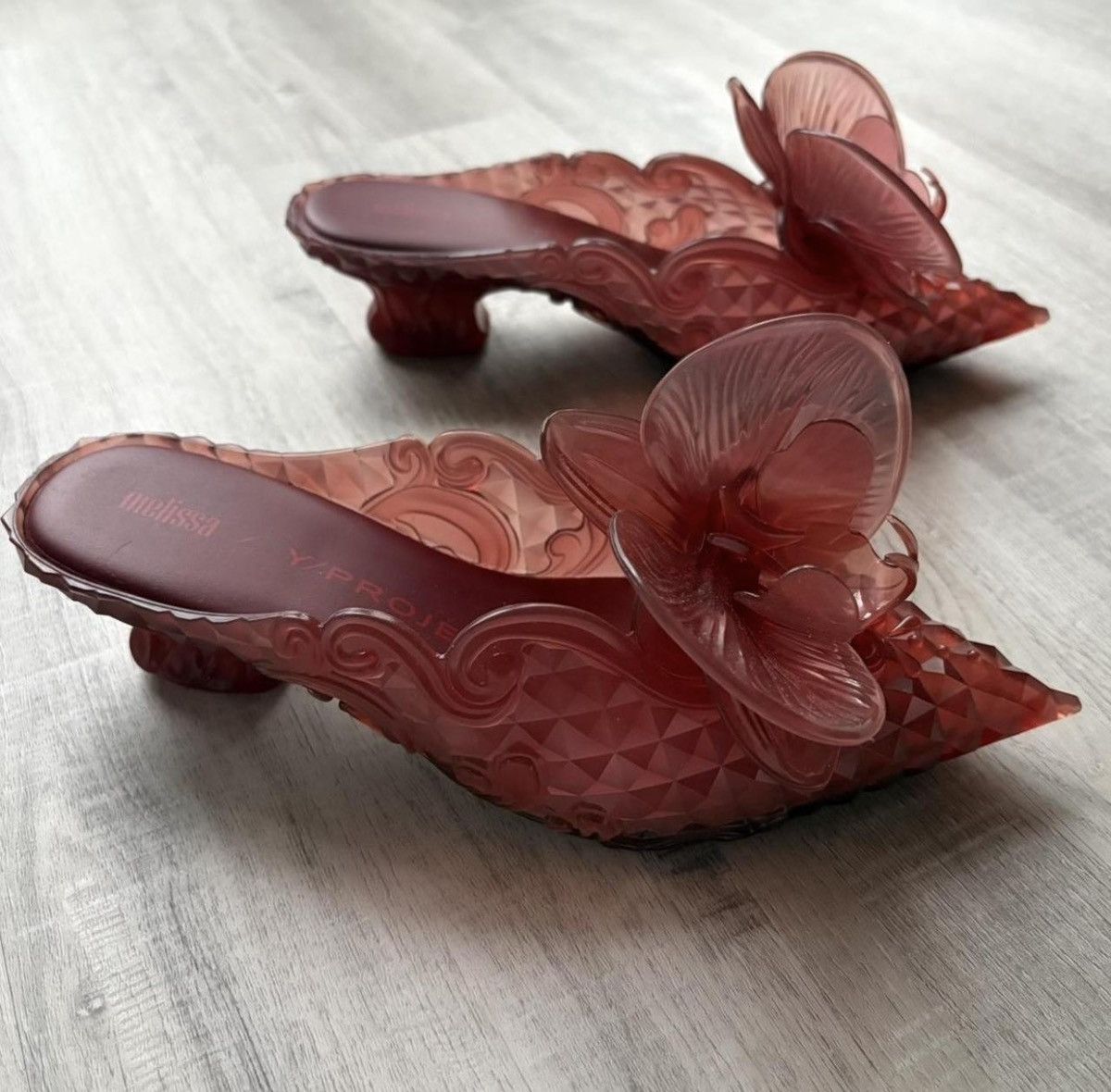 Melissa × Y/Project Y/Project Glenn Martens x Melissa Orchid court shoe Size US 5.5 / IT 35.5 - 1 Thumbnail