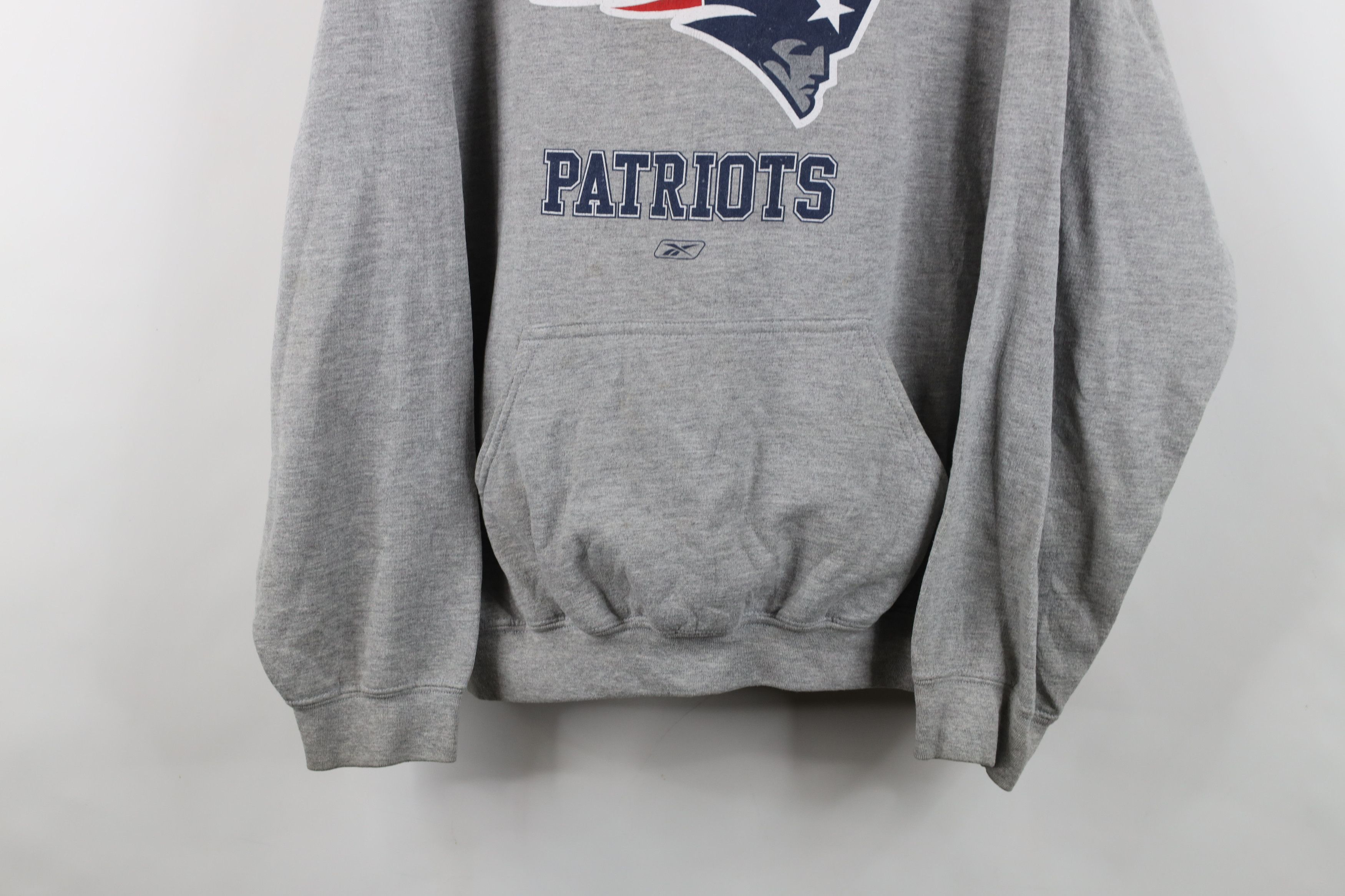 Reebok Vintage Reebok Spell New England Patriots Football Hoodie Size US XL / EU 56 / 4 - 3 Thumbnail