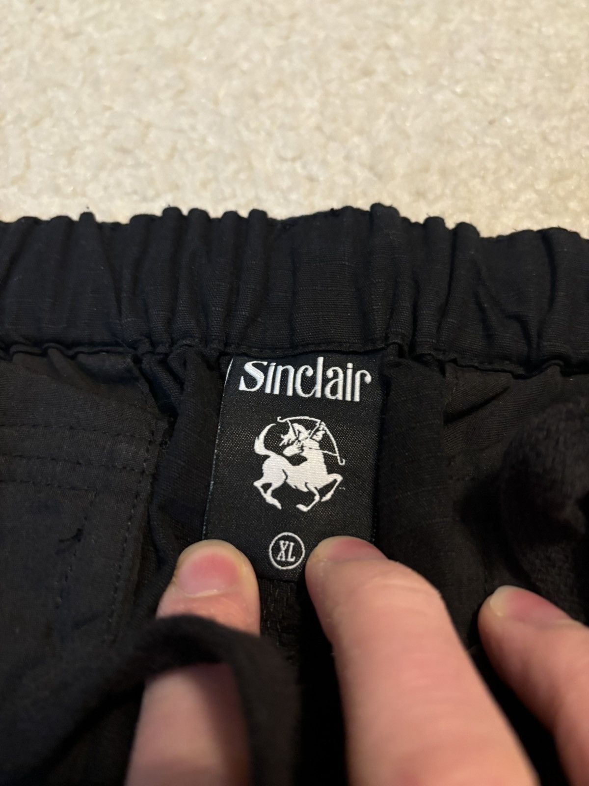 Sinclair Global Sinclair Zip Off Cargo Shorts Black Size US 38 / EU 54 - 4 Thumbnail