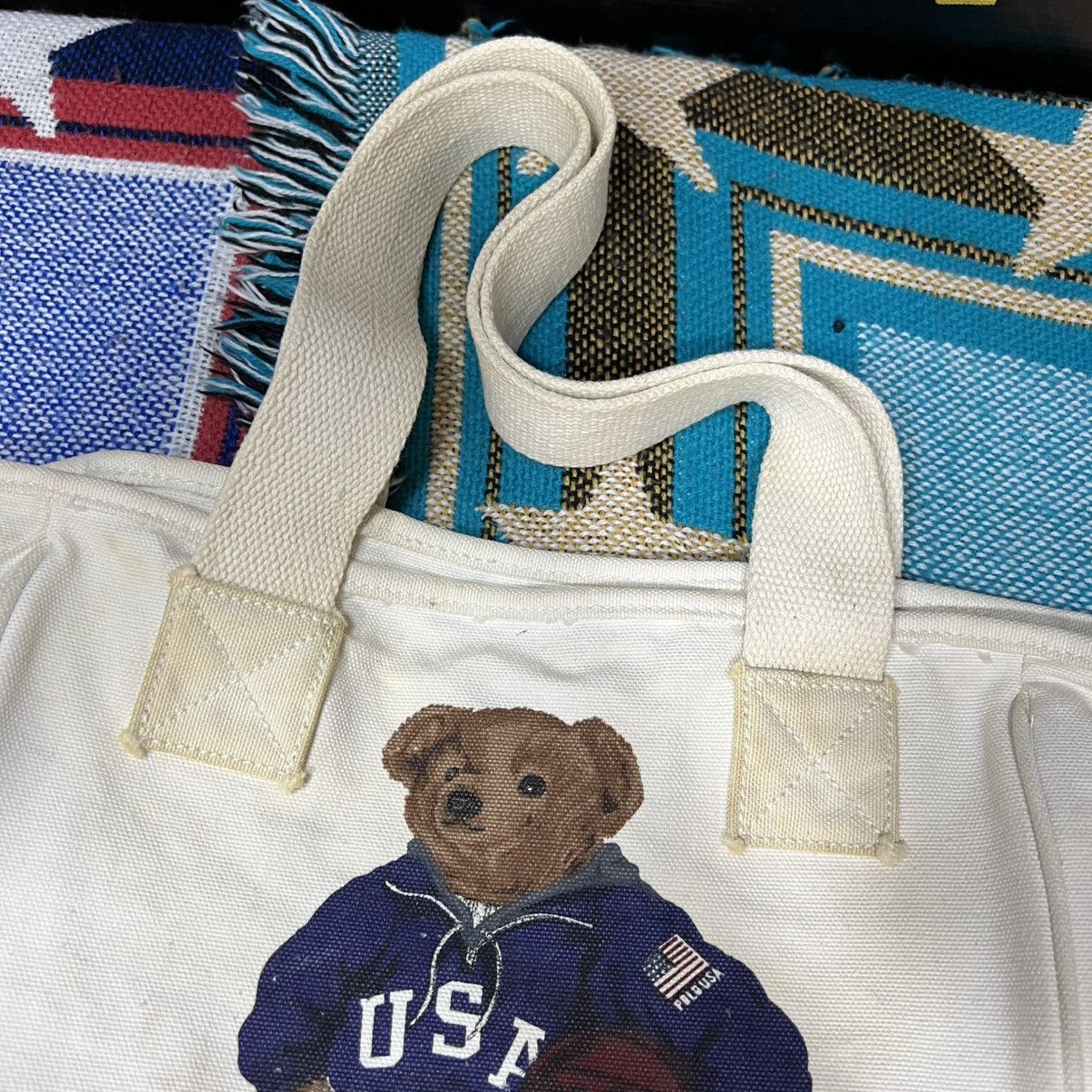 Polo Ralph Lauren × Vintage Ralph lauren polo bear tote bag Size ONE SIZE - 4 Thumbnail