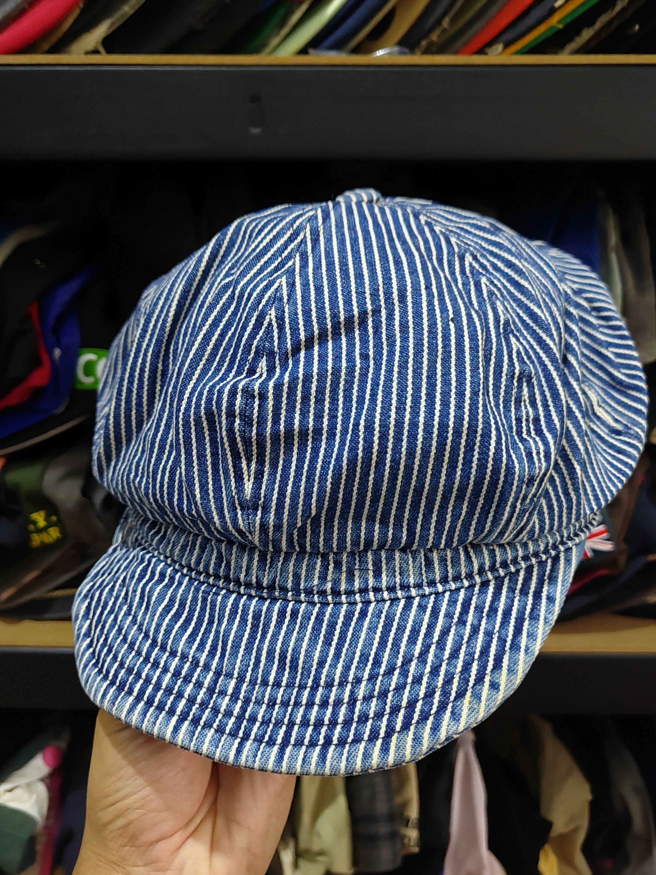 Japanese Brand Vintage Hickory Style Cap Hat Size ONE SIZE - 2 Thumbnail