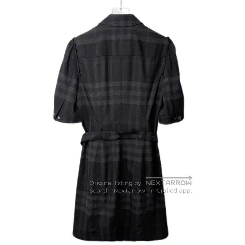 Burberry Burberry Black Cotton Blend Dress for Women. Size M / US 6-8 / IT 42-44 - 2 Thumbnail