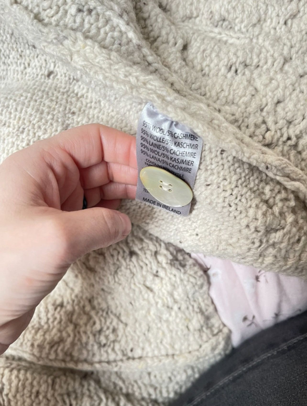 Other Wool and cashmere cardigan M Size M / US 6-8 / IT 42-44 - 4 Thumbnail