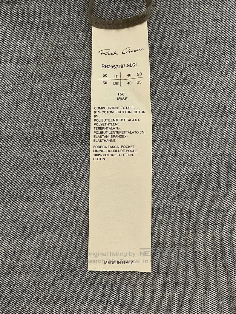 Rick Owens Rick Owens RO shiny laser jacket. Size US L / EU 52-54 / 3 - 4 Thumbnail