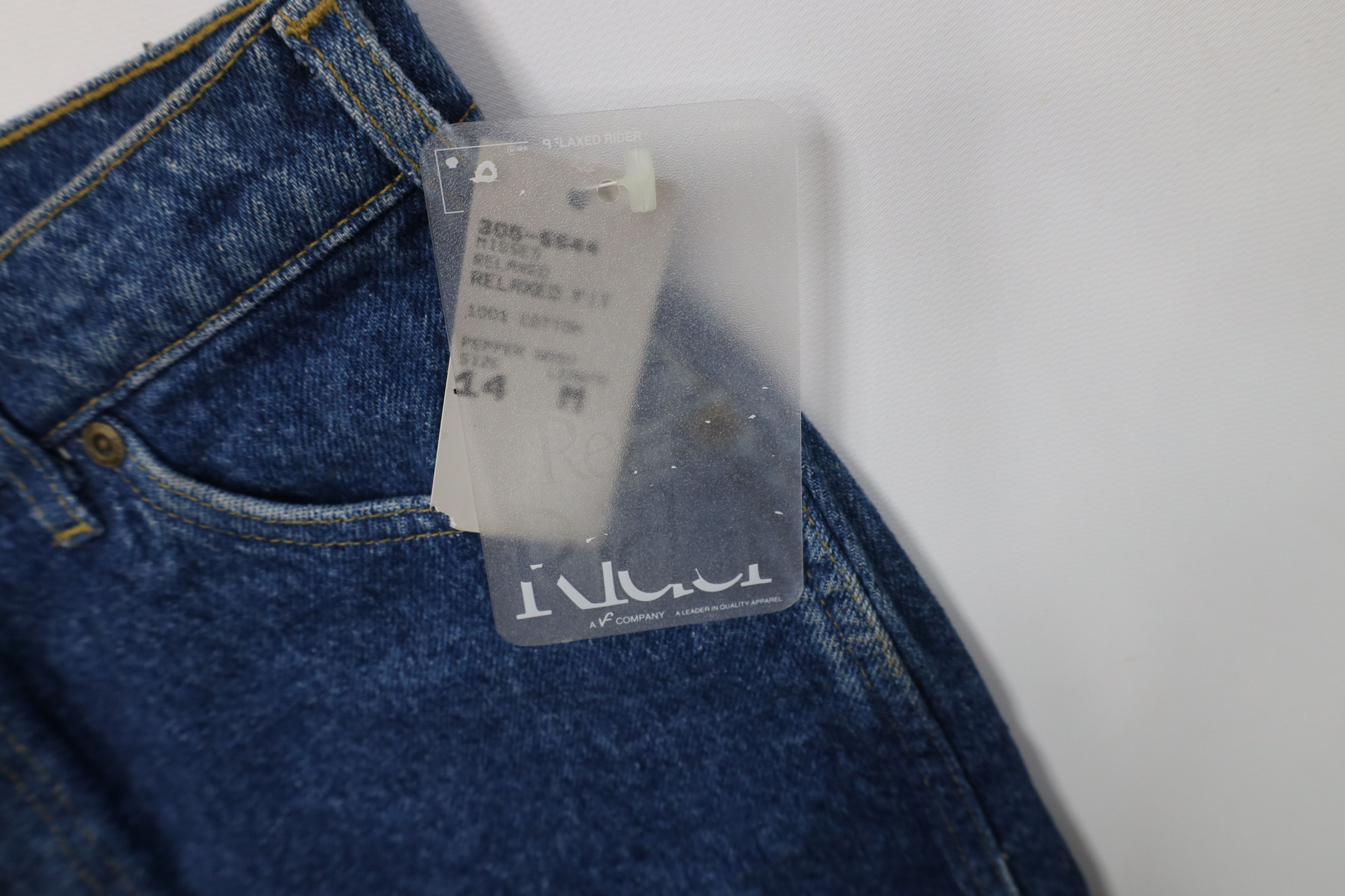 Lee Deadstock Vintage 90s Lee Denim Jeans Blue Pepper Wash USA Size 36" / US 14 / IT 50 - 6 Thumbnail
