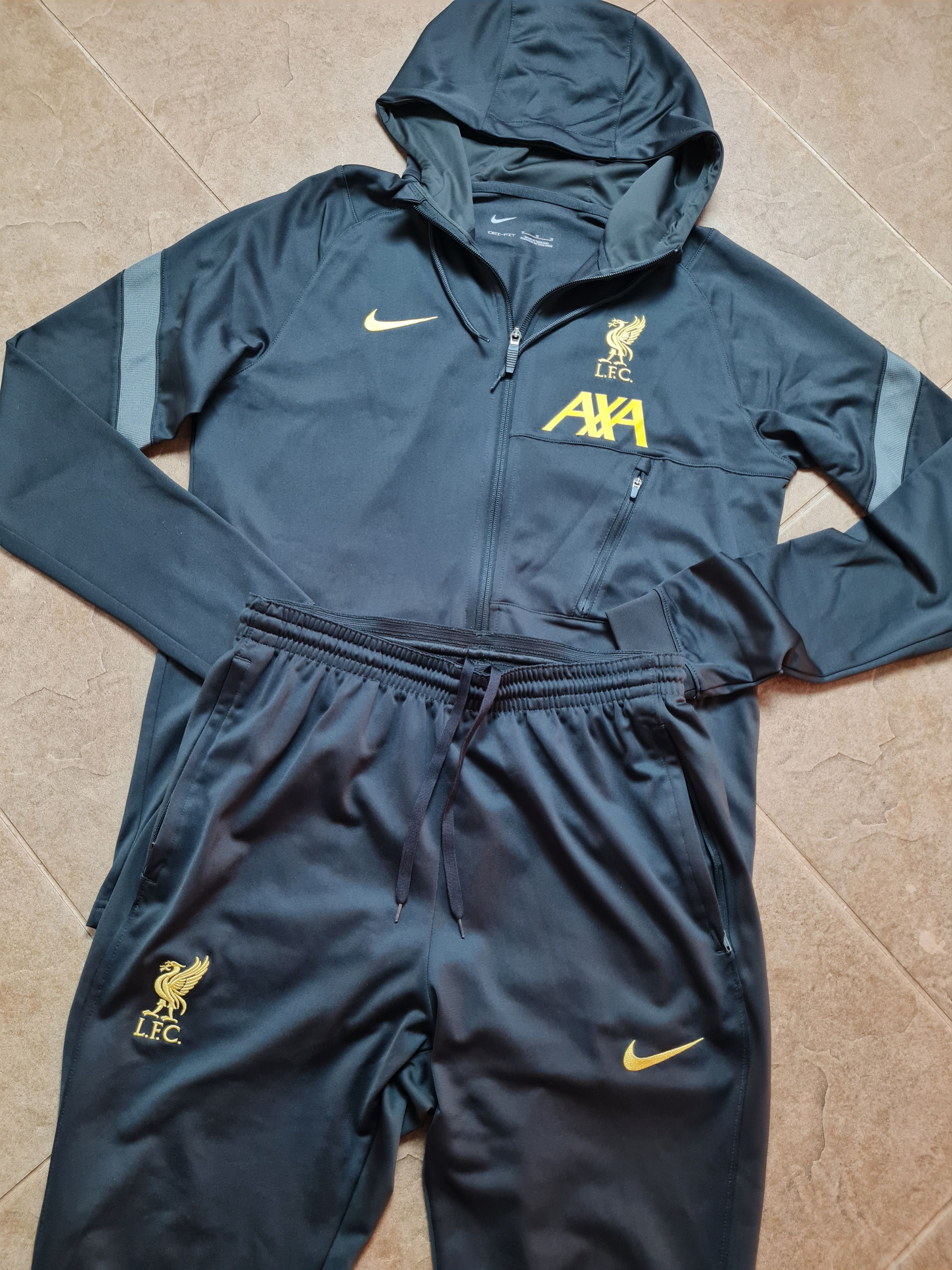 Nike Football Suit Jacket And Pants Y2K Drill Nike FC Liverpool M Size 48R - 17 Thumbnail