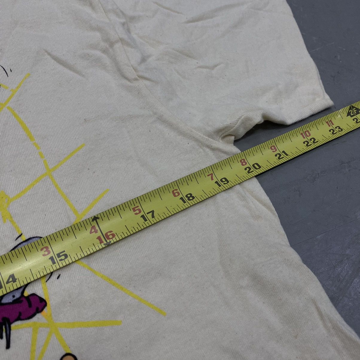 Cartoon Network × Nickelodeon × Vintage Vintage 1995 Aaahh Real Monsters Tee HRLA Viacom Glow Nick Size US M / EU 48-50 / 2 - 2 Thumbnail