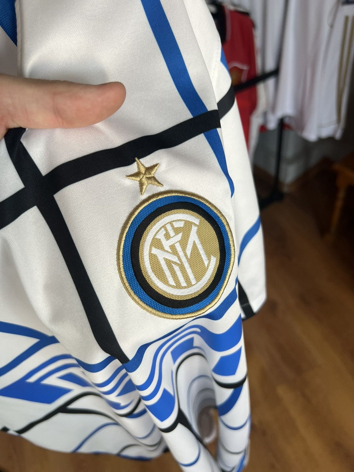 Nike Soccer Jersey Nike Inter Mediolan 2020/21 Size US L / EU 52-54 / 3 - 3 Thumbnail
