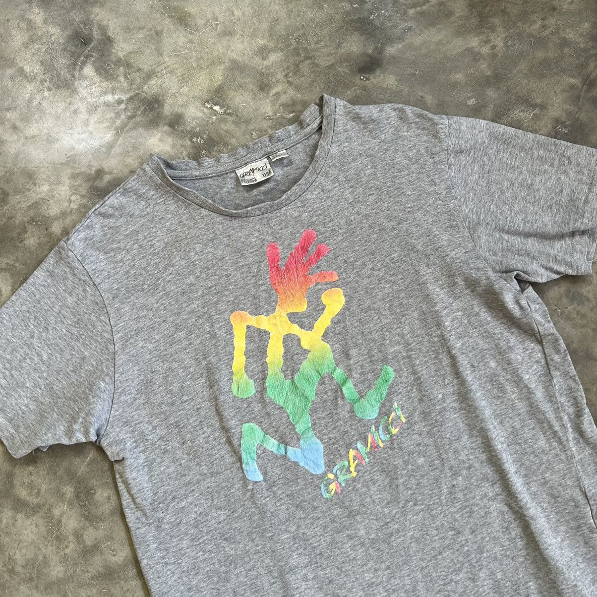 Gramicci 2000s Gramicci Rasta Logo T-Shirt Size US M / EU 48-50 / 2 - 2 Thumbnail