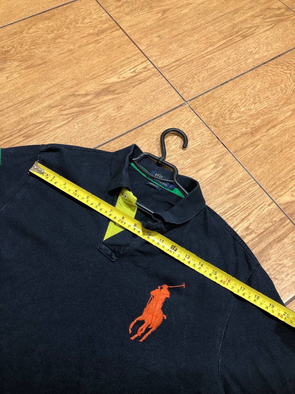 Polo Ralph Lauren Vintage Polo Ralph Lauren Custom Fit Polo Size L Size US L / EU 52-54 / 3 - 9 Thumbnail