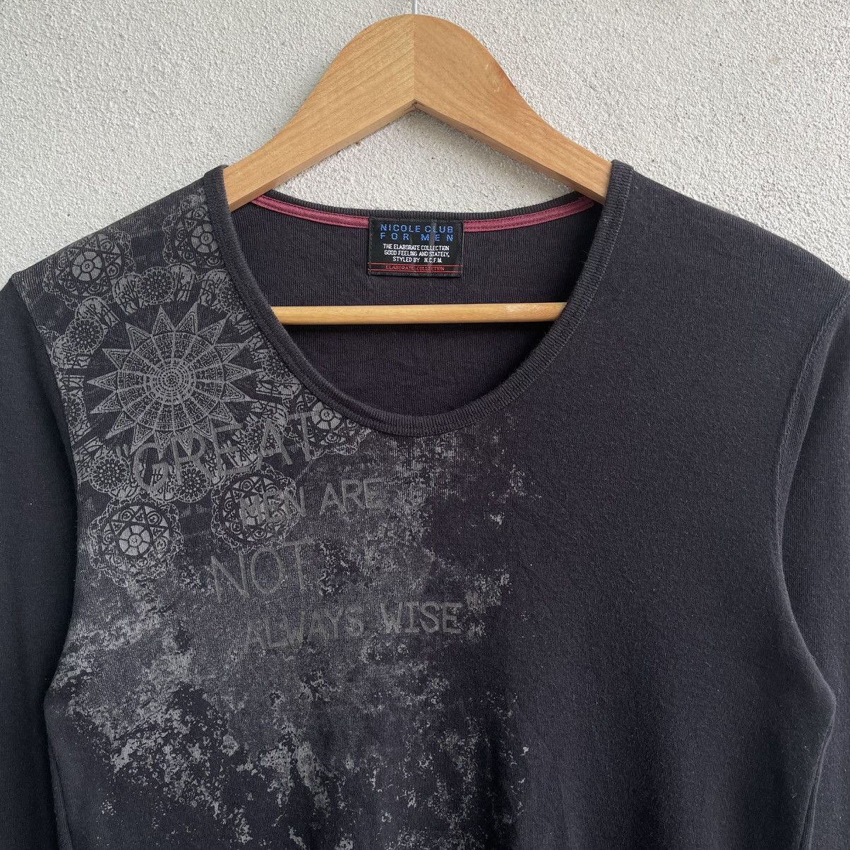 Japanese Brand Vintage NCFM Punk Style Tee Shirt Size US M / EU 48-50 / 2 - 3 Thumbnail