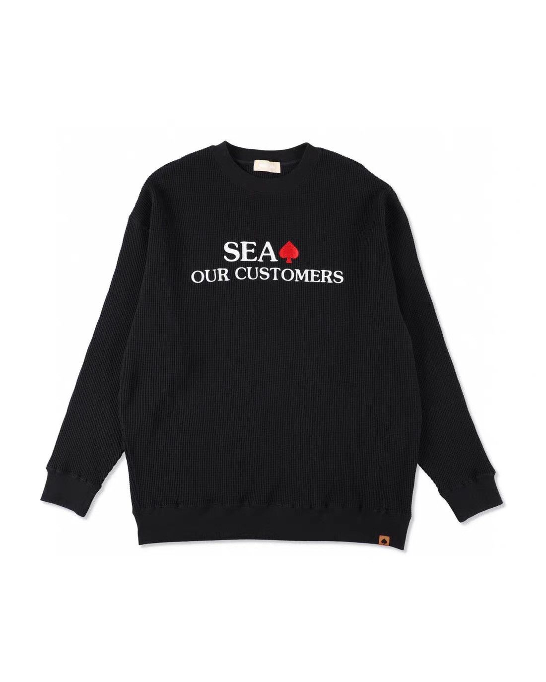Supreme WIND AND SEA Waffle Crew Neck Shirt Ｑ22 Size US M / EU 48-50 / 2 - 1 Thumbnail