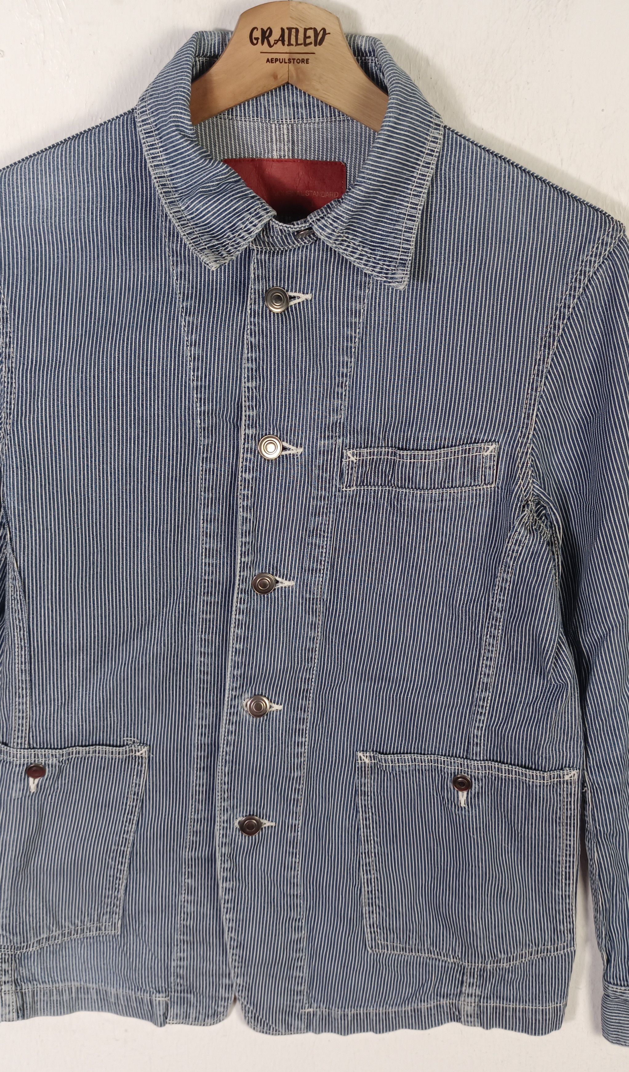 Journal Standard Journal Standard Hickory Workwear Chore Jacket Button Up Size US S / EU 44-46 / 1 - 3 Thumbnail