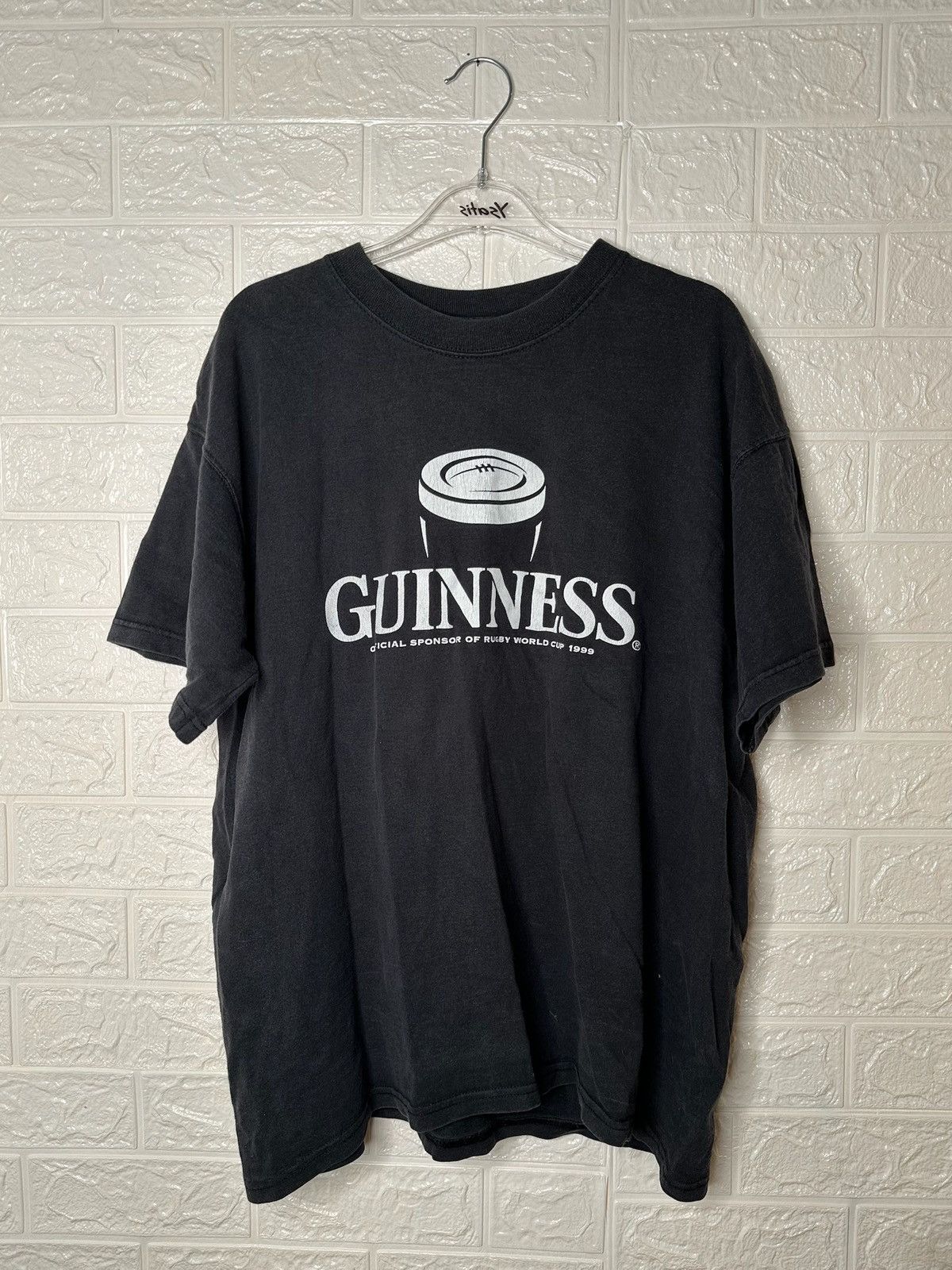Other Vintage Guinness 1999 Tee Rugby World Cup Size US XL / EU 56 / 4 - 1 Thumbnail