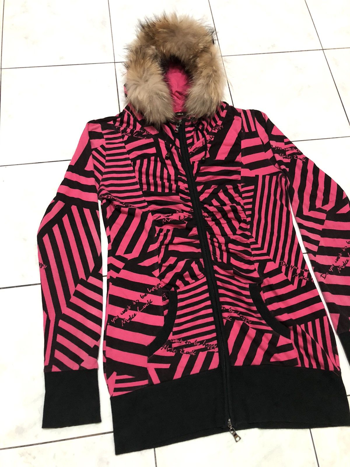 Japanese Brand Dosah Japanese Fur Poem Hoodie Style Ifsixwasnine Lgb Style Size L / US 10 / IT 46 - 3 Thumbnail