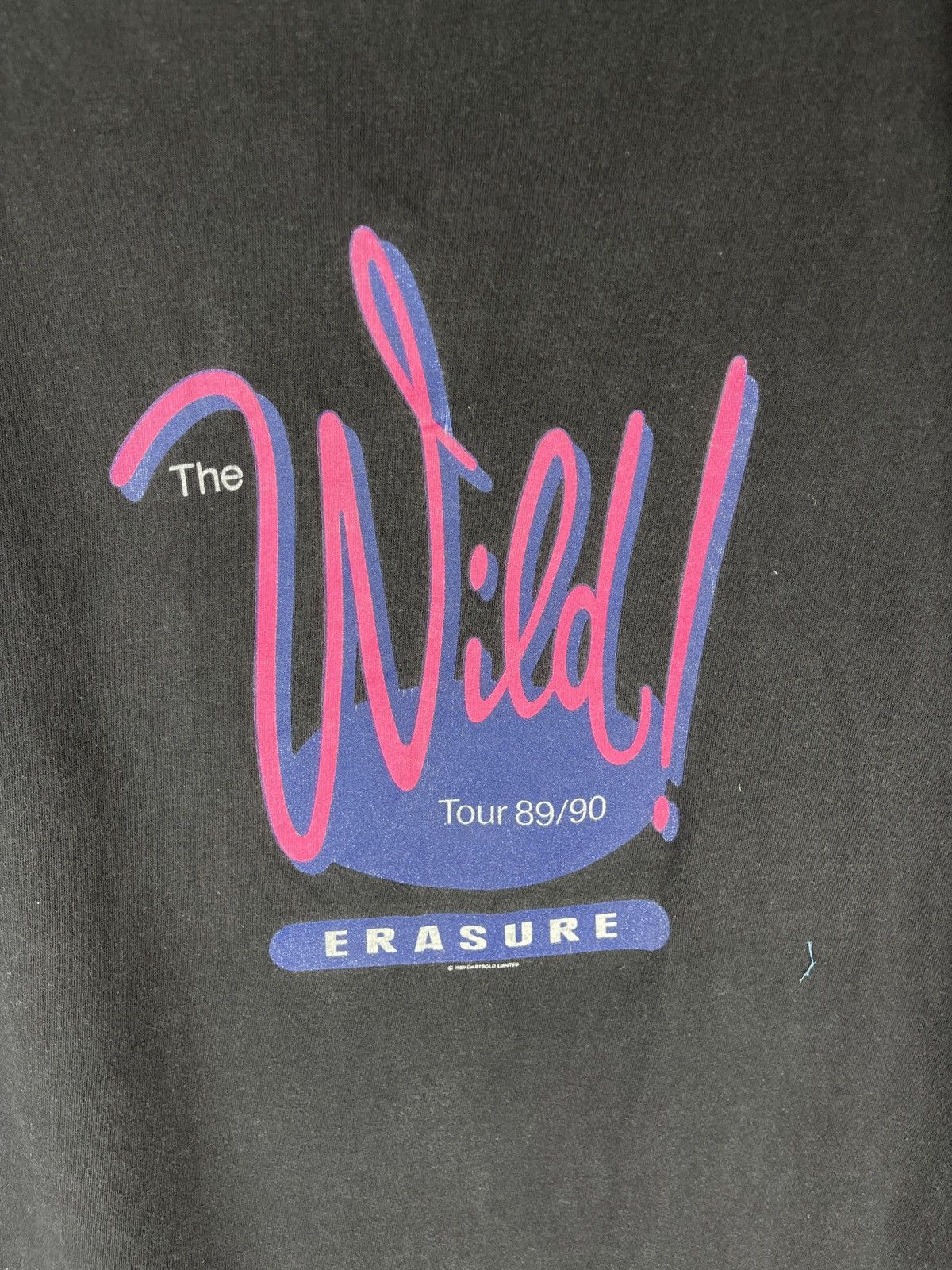 Band Tees × Vintage Erasure The Wild! vintage tour 1989/90 single stitch tee Size US M / EU 48-50 / 2 - 8 Thumbnail