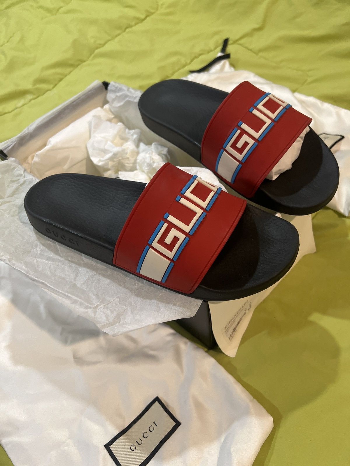 Gucci Gucci slides Size US 10 / EU 43 - 7 Thumbnail