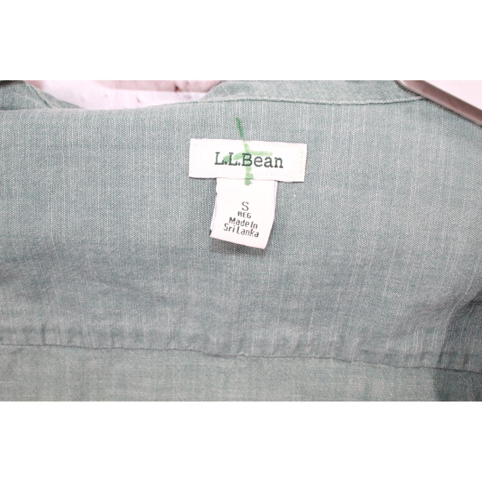 L.L. Bean LL Bean Women's Long Sleeve Button Up Shirt Size S / US 4 / IT 40 - 5 Thumbnail