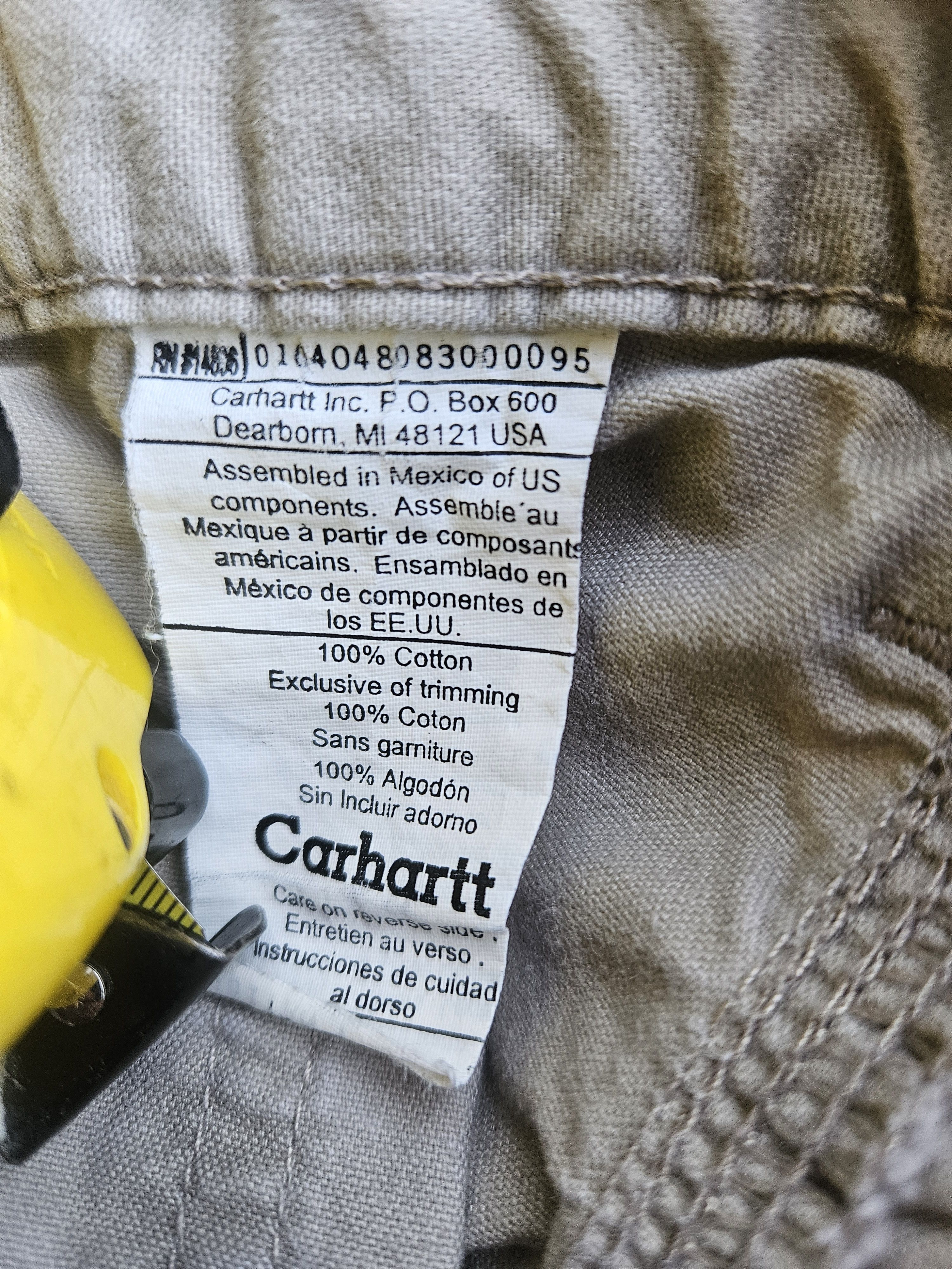 Carhartt Carhartt Y2K Baggy Cargo Pants Size US 38 / EU 54 - 9 Thumbnail