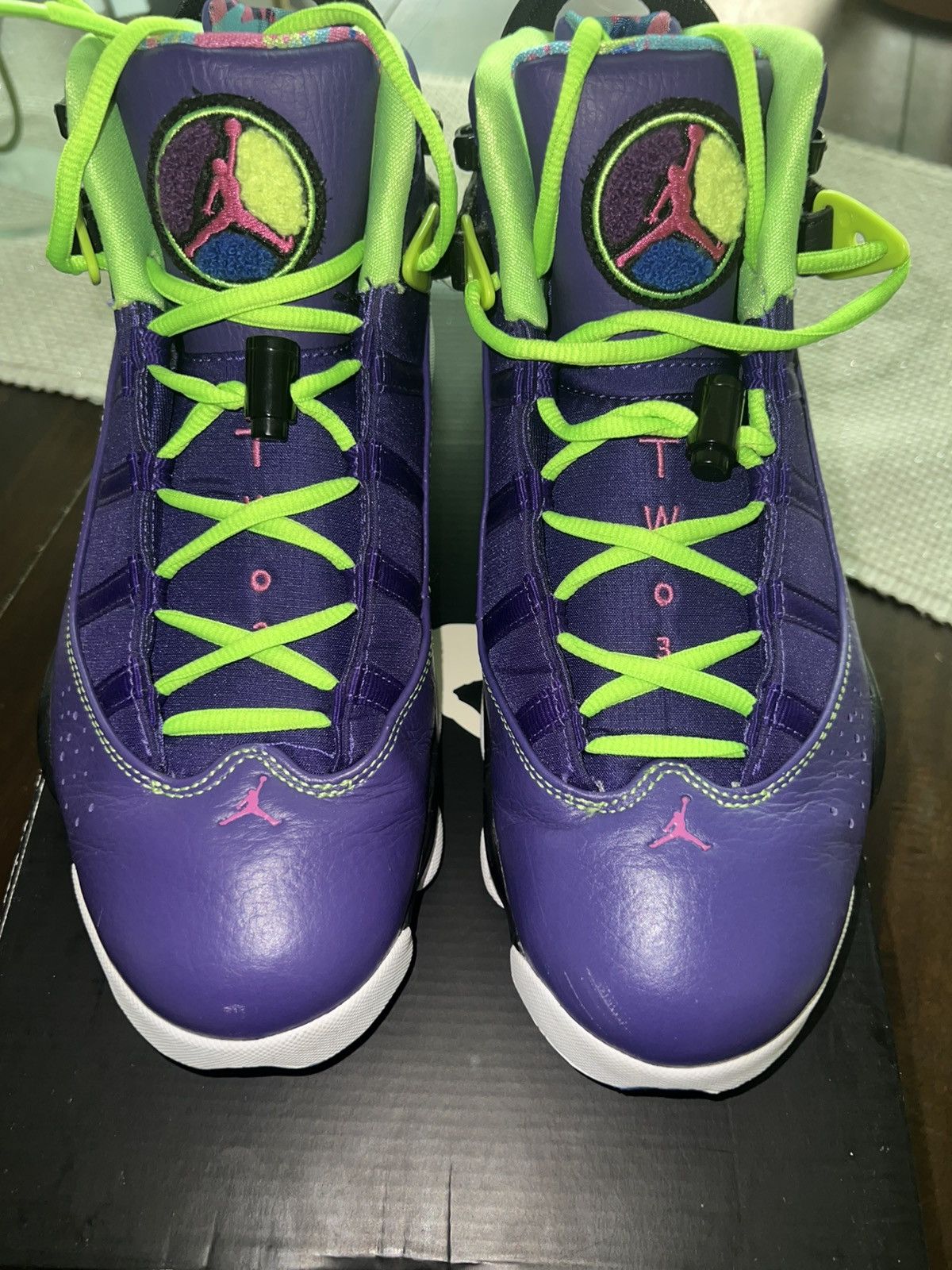 Jordan Brand Jordan 6 rings “Bel-Air” Size US 9.5 / EU 42-43 - 1 Thumbnail