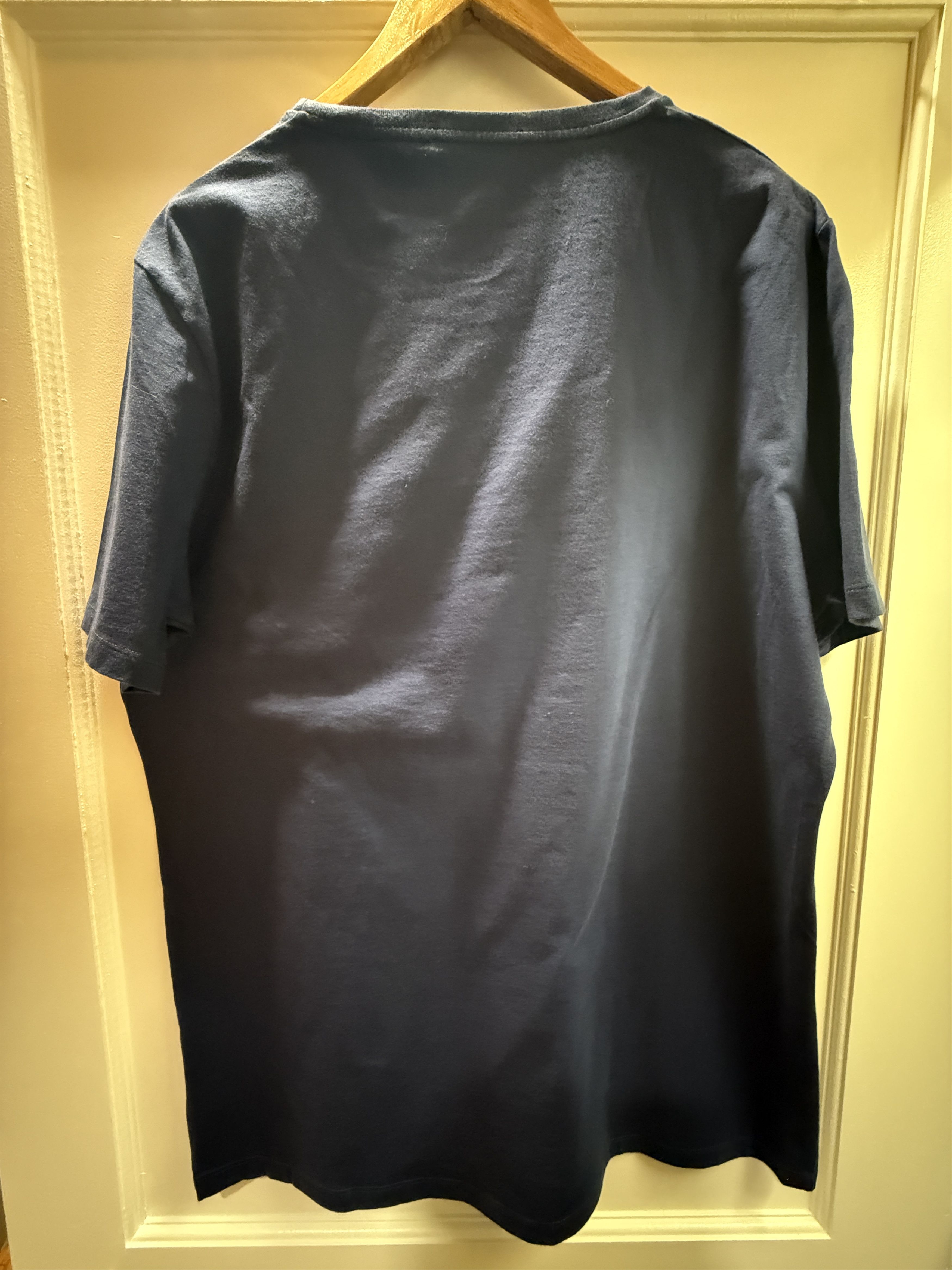 Gucci Gucci Logo T-shirt In Blue Size XXXL Size US XXL / EU 58 / 5 - 4 Thumbnail