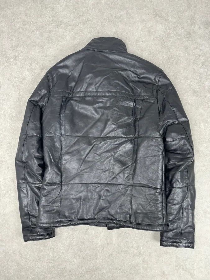 Dirk Bikkembergs 2010s Dirk Bikkembergs Black Ninja Quilted Leather Jacket Size US S / EU 44-46 / 1 - 7 Thumbnail