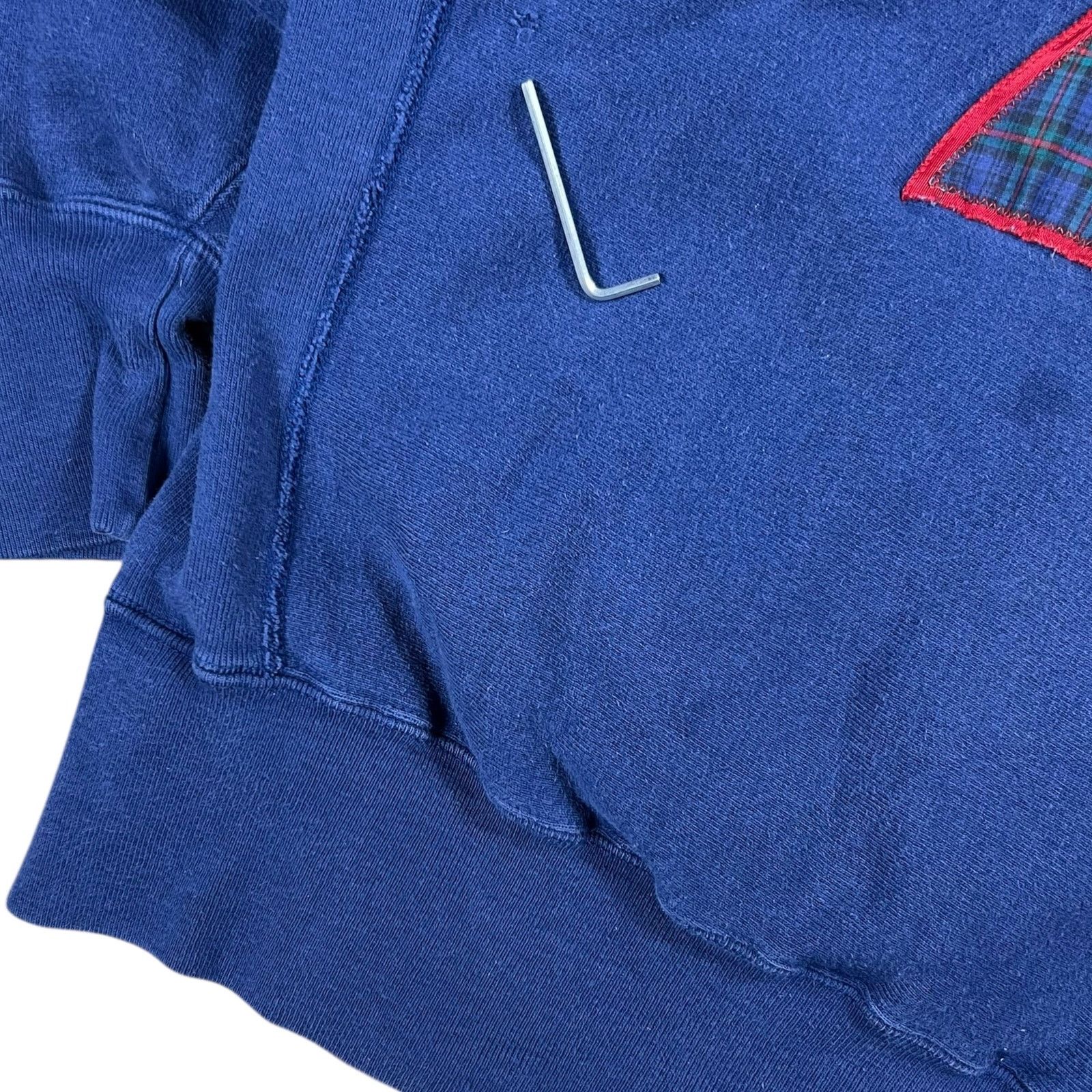 Champion × Vintage Vintage 90s Champion reverse weave faded fraternity crewneck Size US L / EU 52-54 / 3 - 3 Thumbnail