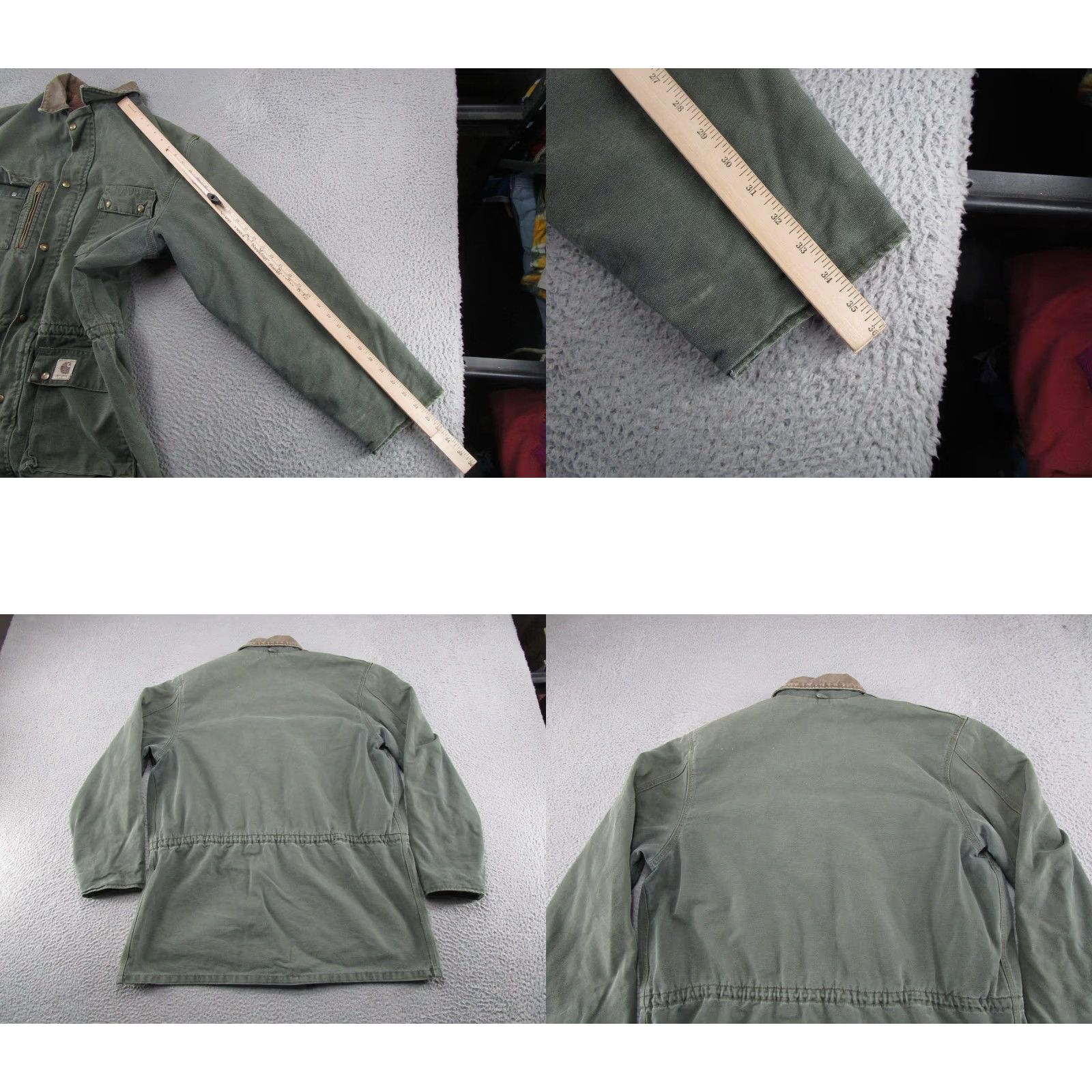 Carhartt VINTAGE Carhartt Coat Chore Barn USA Union Made XL Tall Blanket Lined Jacket/Coat Size US XL / EU 56 / 4 - 8 Thumbnail
