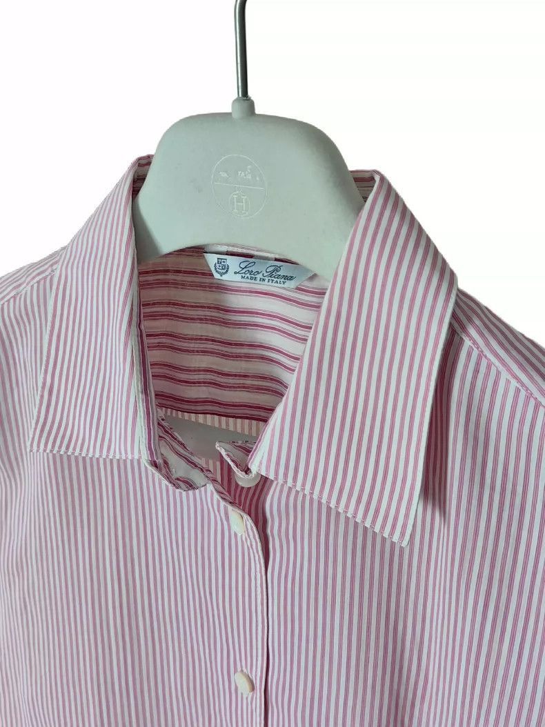 Loro Piana Loro Piana Silk Cotton Striped Shirt-2508 Size US M / EU 48-50 / 2 - 4 Thumbnail