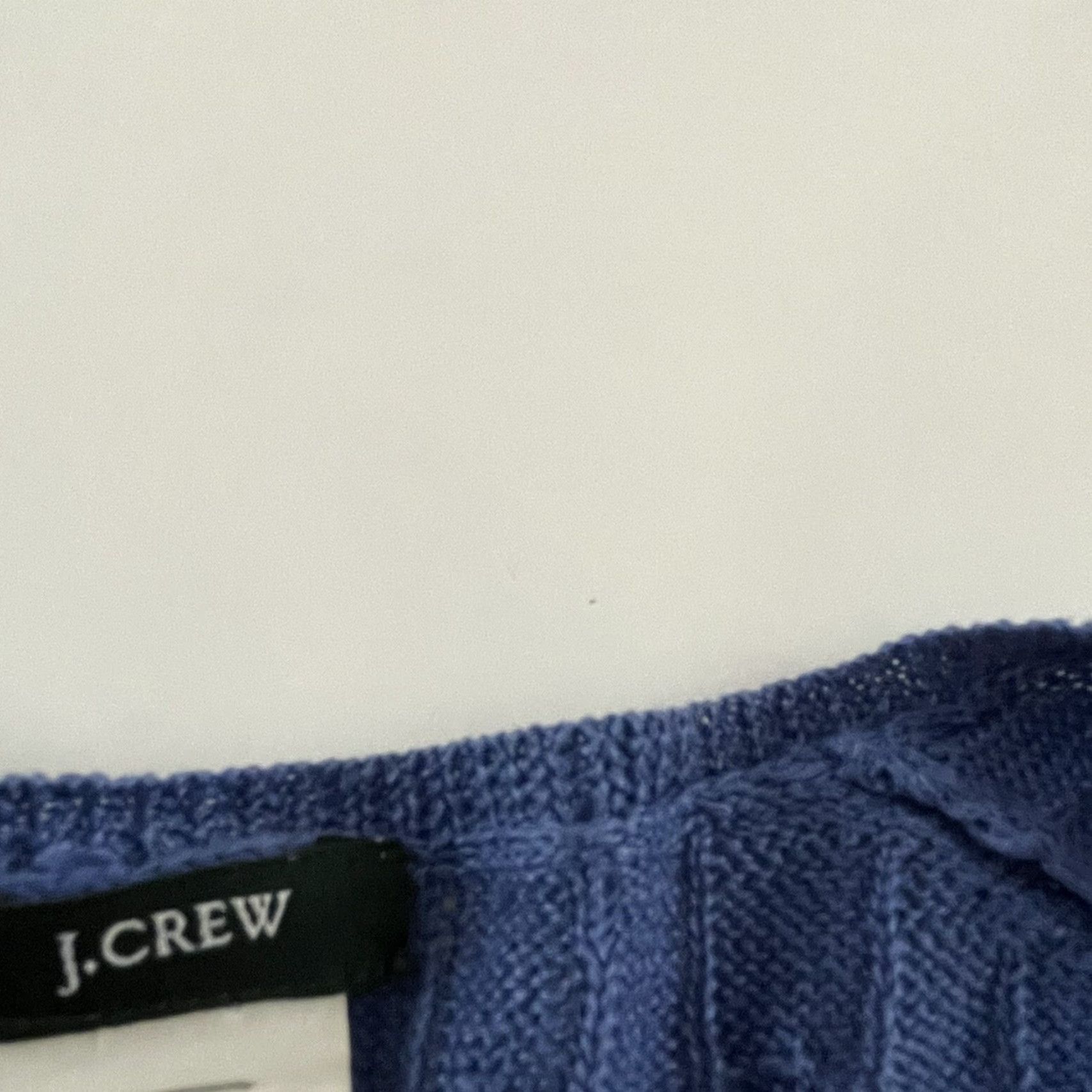 J.Crew J.CREW Lightweight Pullover V-Neck Linen Top Women's XS Blue Blouse Size XS / US 0-2 / IT 36-38 - 5 Thumbnail