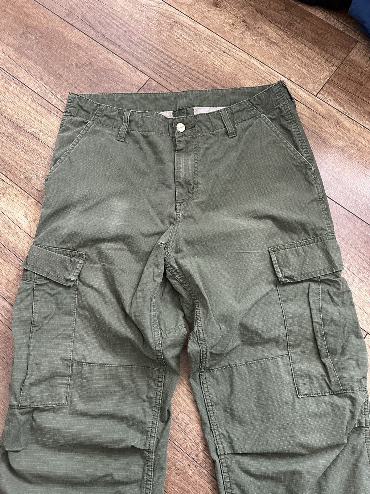 Carhartt Carhartt Regular Cargo Pants Vintage Distressed Size US 33 - 6 Thumbnail