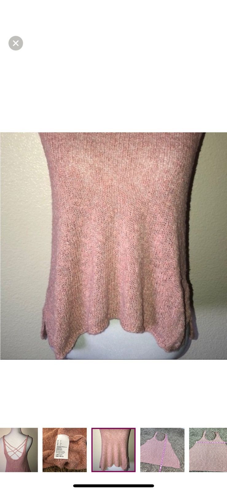American Eagle Outfitters American eagle outfitters small knit tank top Size S / US 4 / IT 40 - 5 Thumbnail
